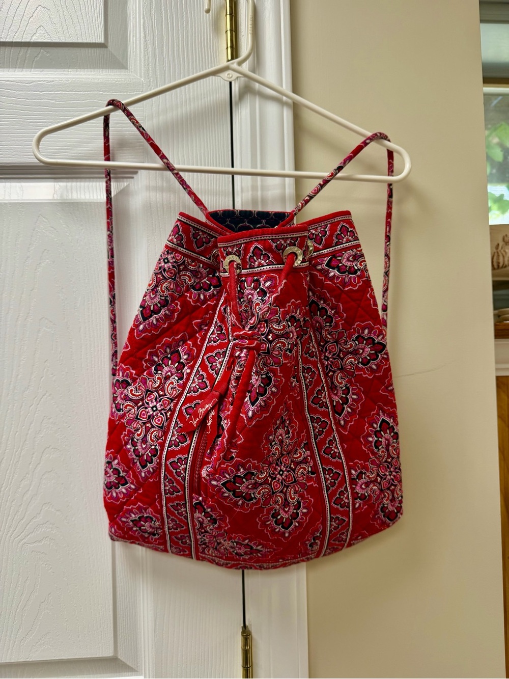 Vera Bradley Drawstring Backpack •Retired Print•